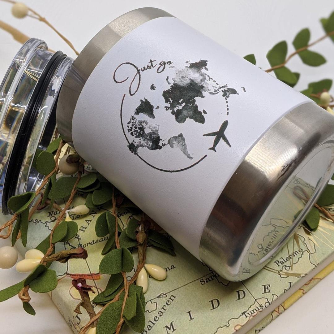 10oz stainless steel tumbler