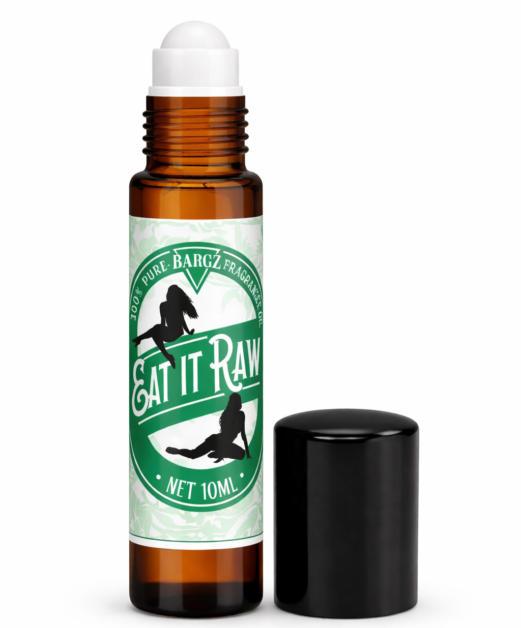 Bargz Eat It Raw Fragrance Perfume Oil, Mature Fruity Scent with Sweet Awakening Effect - Roll on Bottle