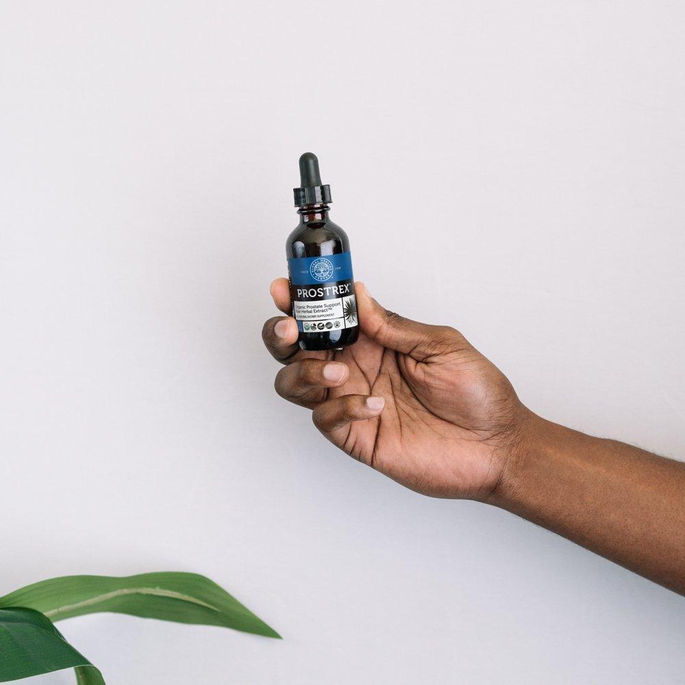 Global Healing Prostrex Bottle In Hand