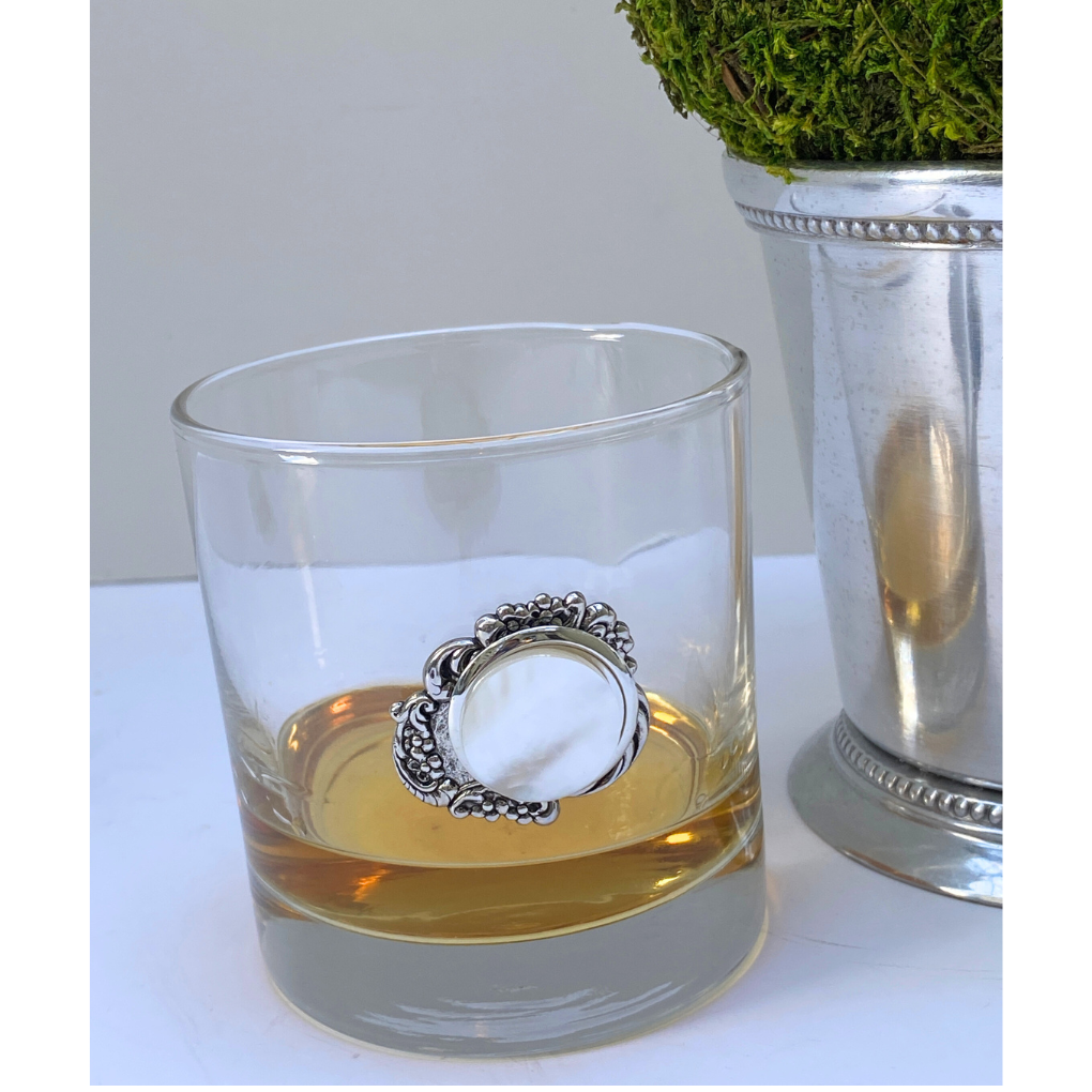 Mother-of-pearl used on Classic Legacy glassware and gifts