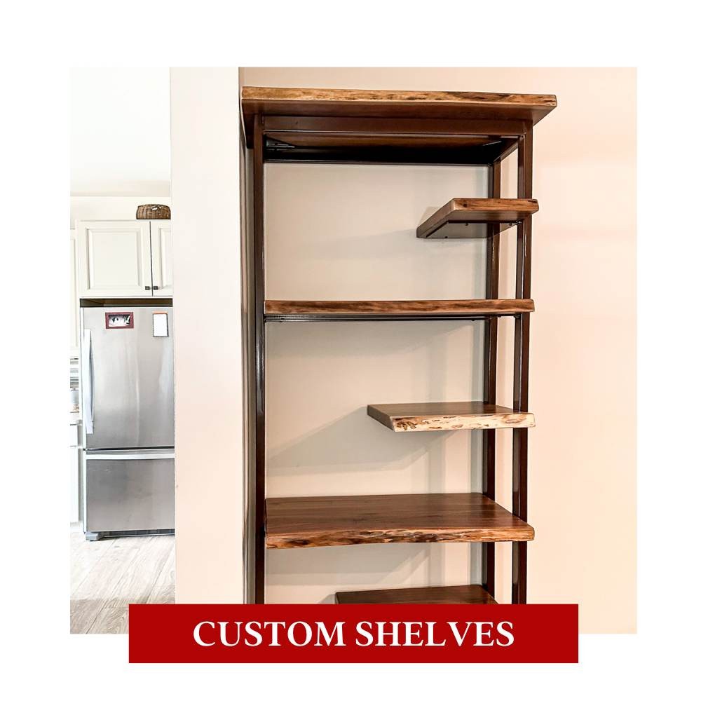 custom shelves