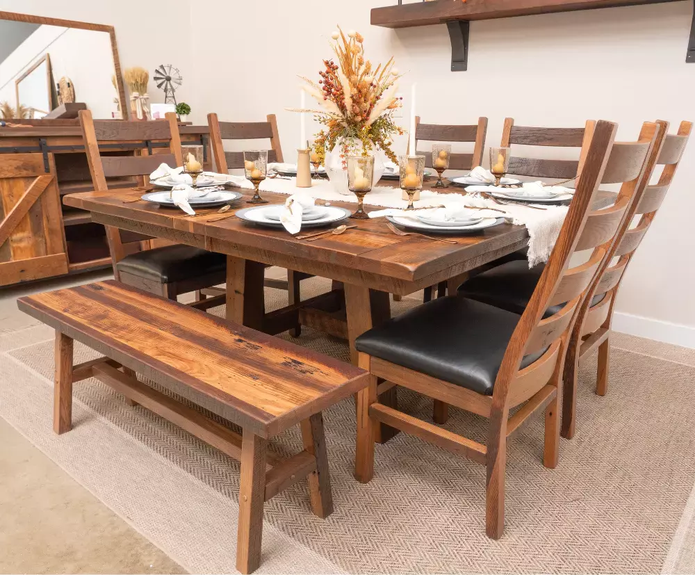 Rustic Dining Table Style