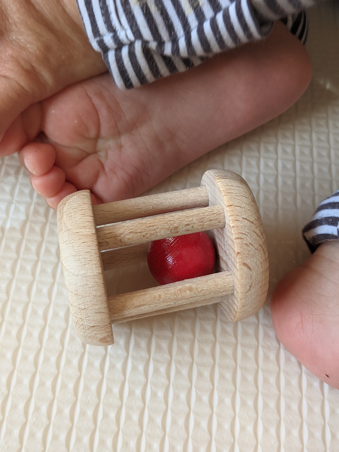 Montessori Cage Rattle With Ball