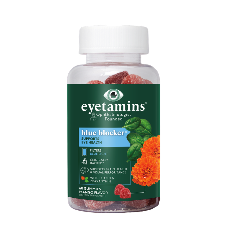 Eyetamins Blue Blocker® Gummies | Eye Nutrition Supplements | Eyetamins