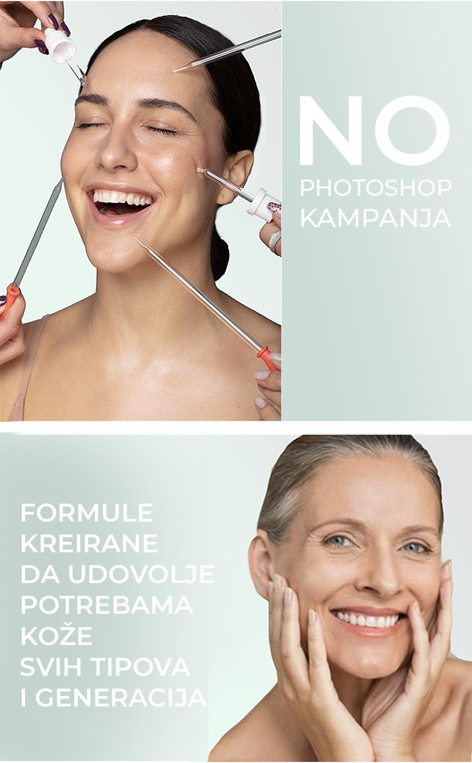 No Photoshop Kampanja La PIEL LAB