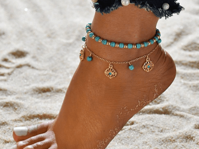  Entwined Silver Metal Bracelet & Necklace