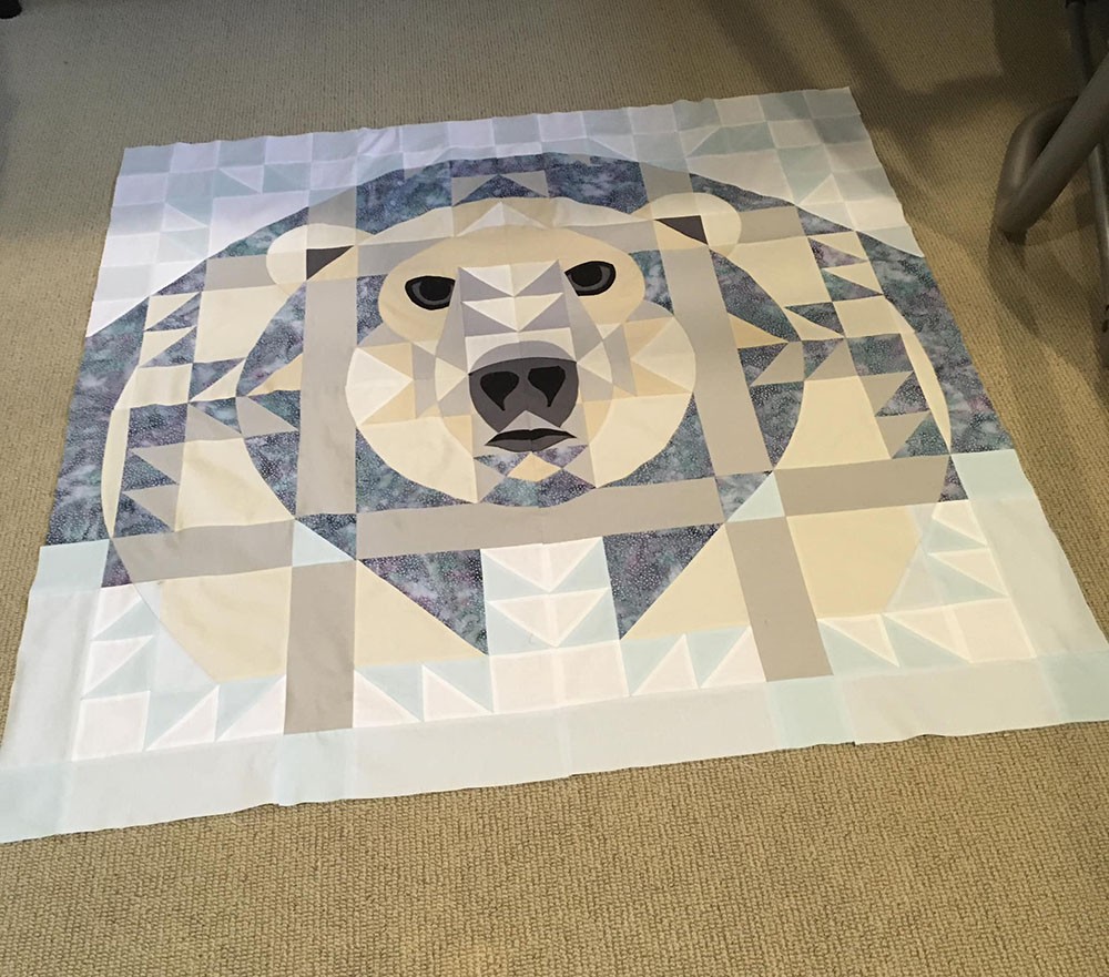 ice bear quilt