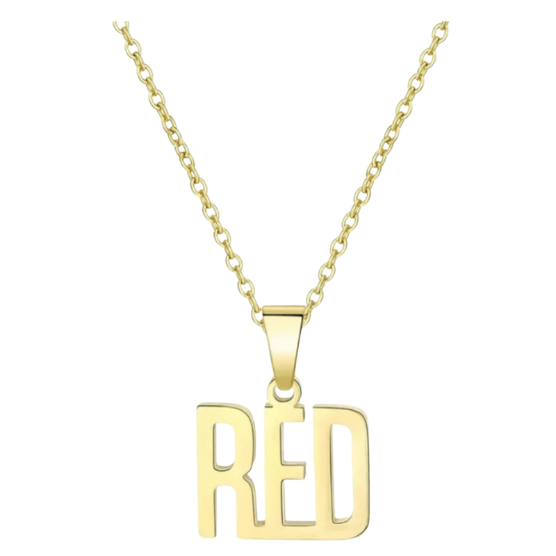 Taylor Swift inspired 'Red' Necklace  Oscar Willow & Co   