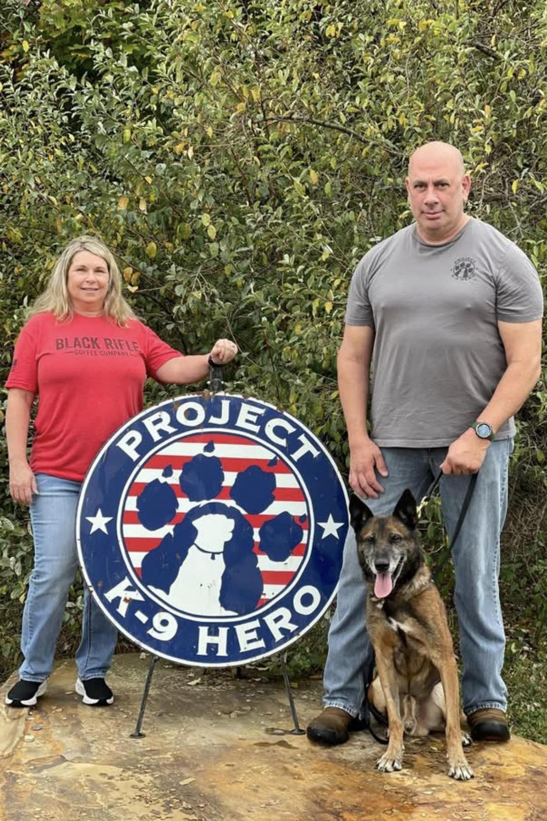 K-9 Rick and family