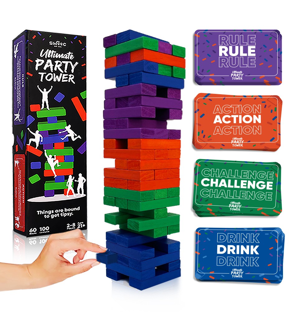 Drunk Jenga: The Jenga Drinking Game You Need to Play at Your Next Party