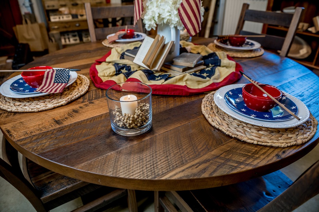 Fourth of July Dining Table Decor