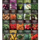 20 packets of heirloom vegetable garden seeds