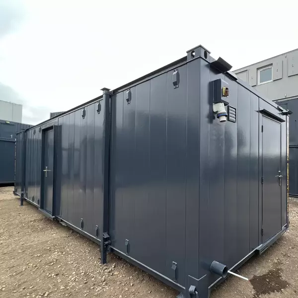 Shipping container best sale toilet blocks