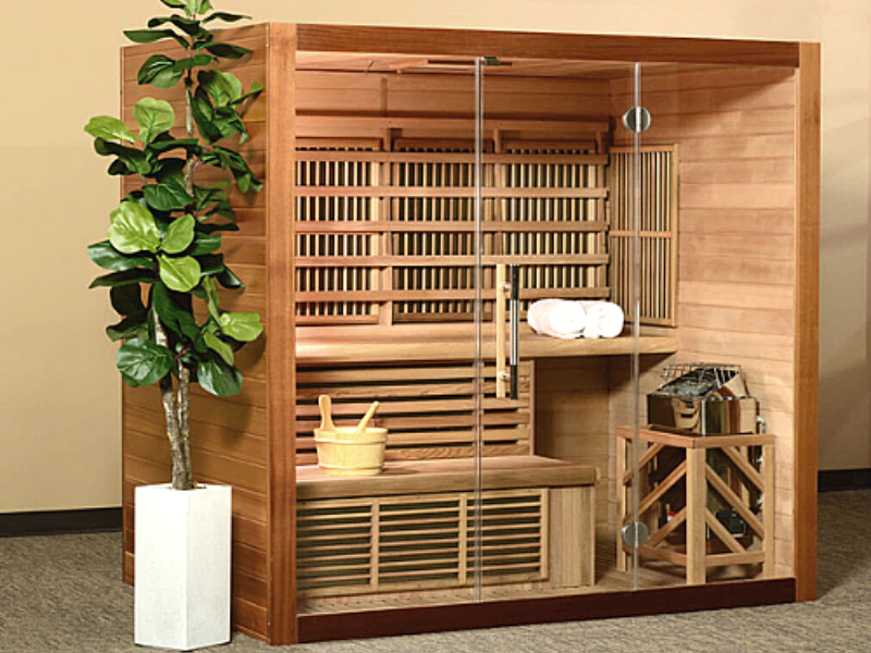 Image of a Hybrid Sauna