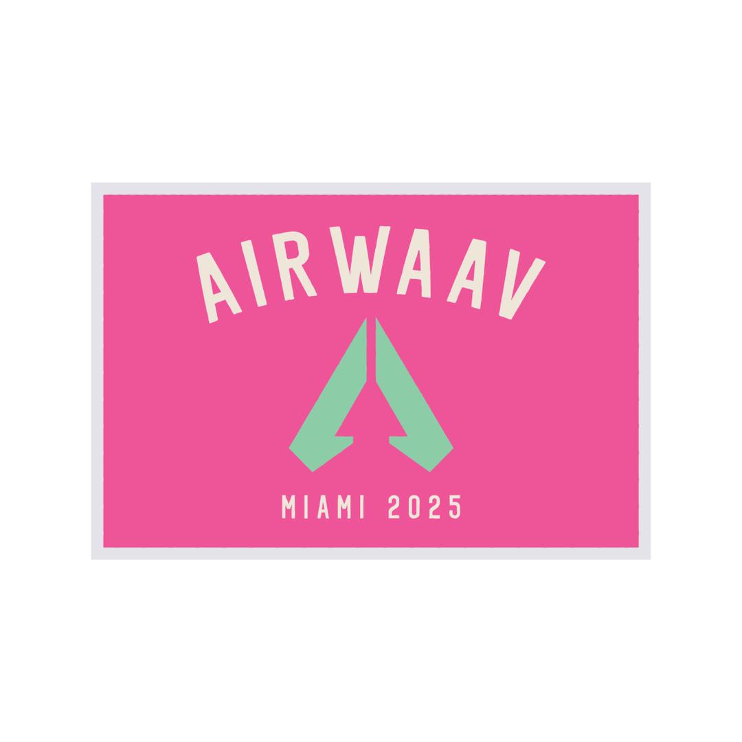 AIRWAAV Patch - Miami Vice