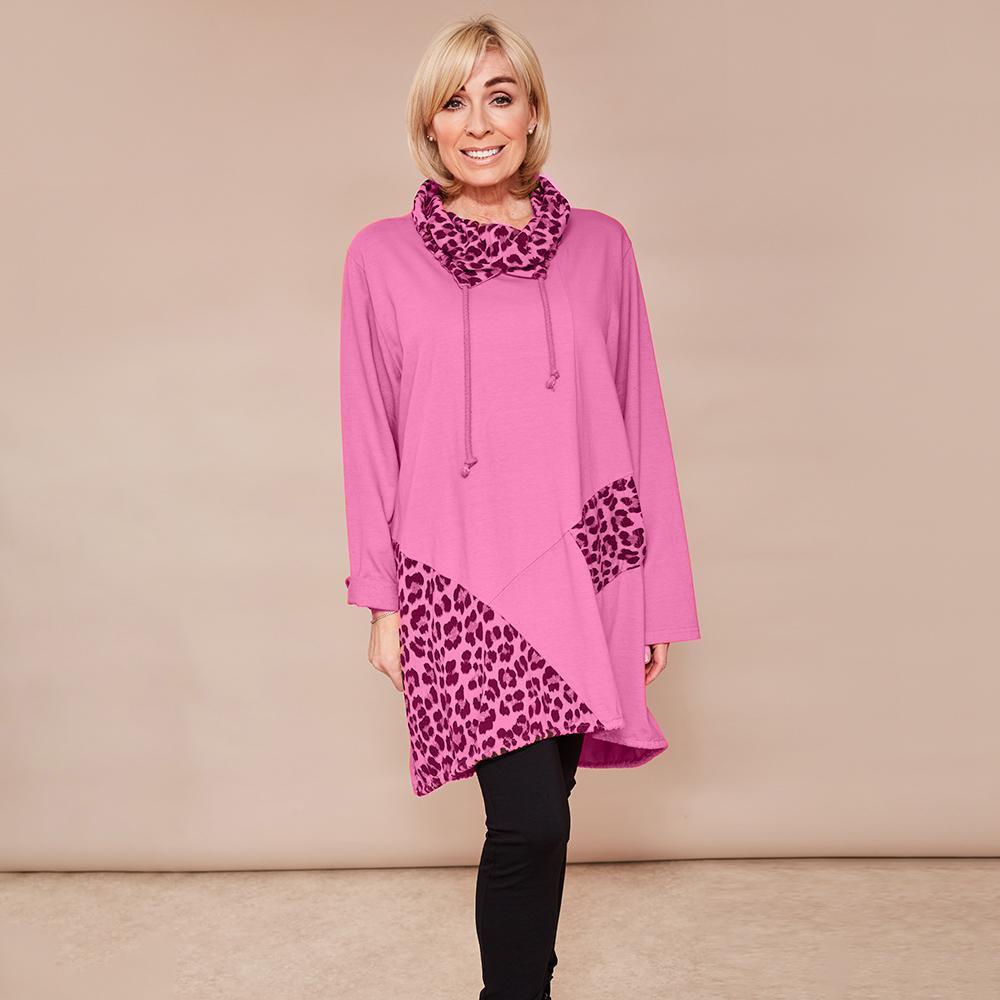 Natalie Jersey Tunic(Pink)