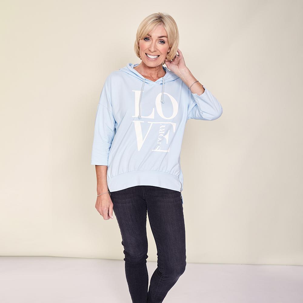 Debbie Top (Baby Blue)