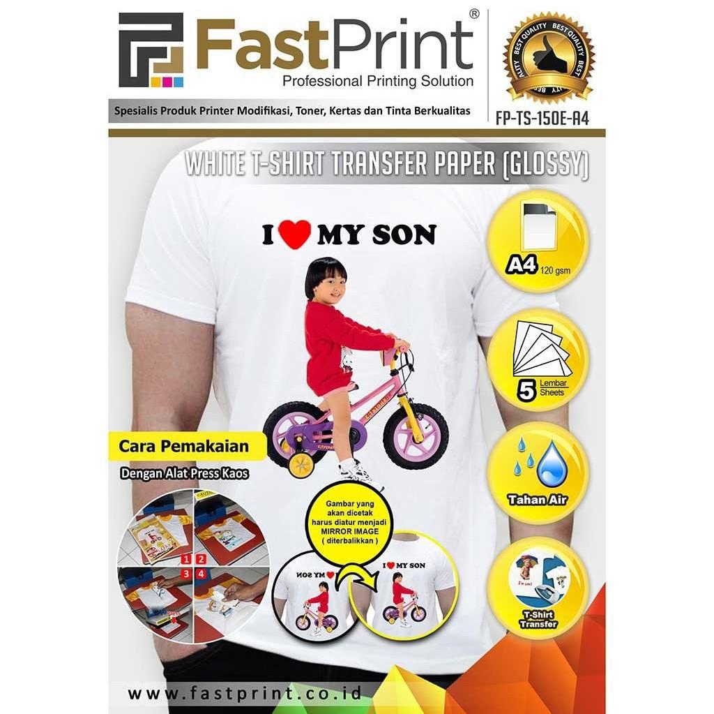 Transfer Paper Kaos Putih