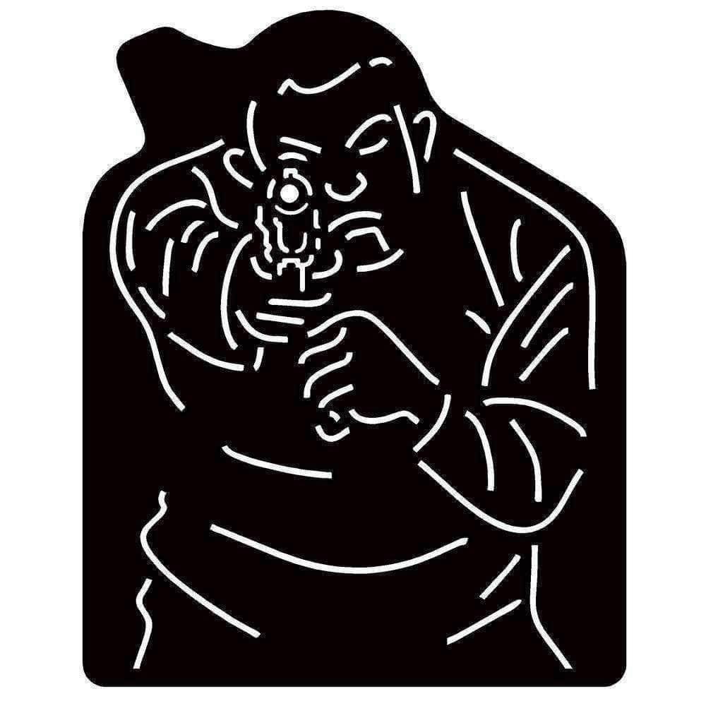 Magnetic Target Painting Stencil Dirtbag Front
