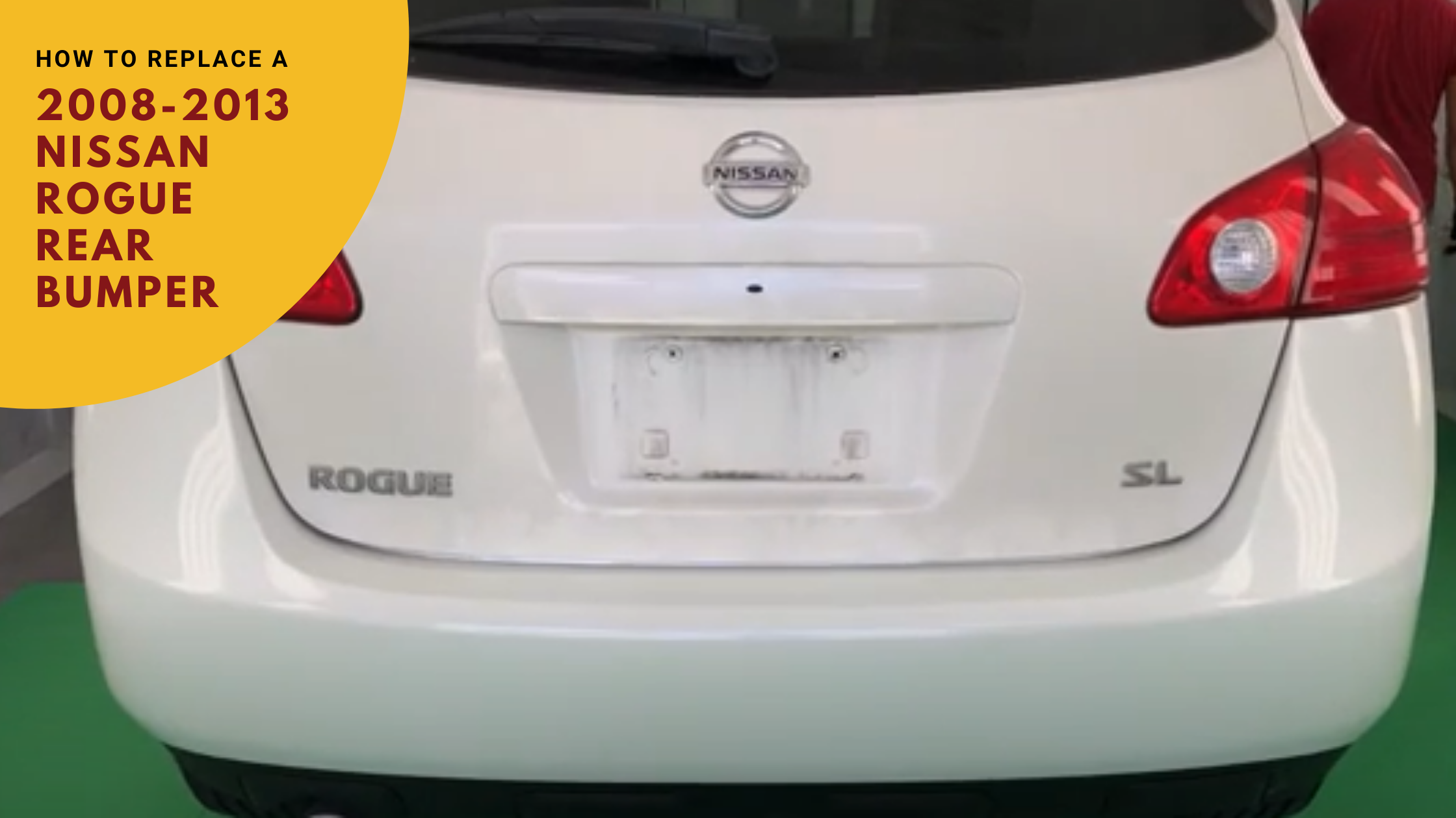How to Replace 2008-2013 Nissan Rogue Rear Bumper
