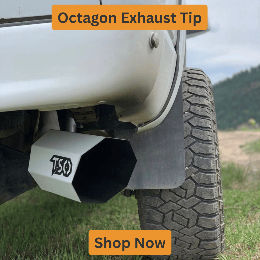 10 Inch TSO Octagon Overlay Exhaust Tip
