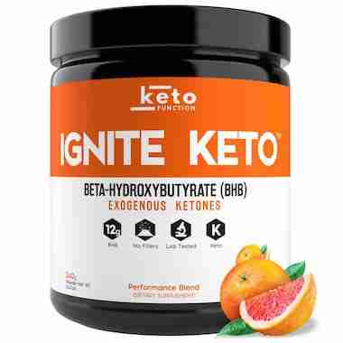 ignite keto best exogenous ketones bhb citrus splash orange mango base