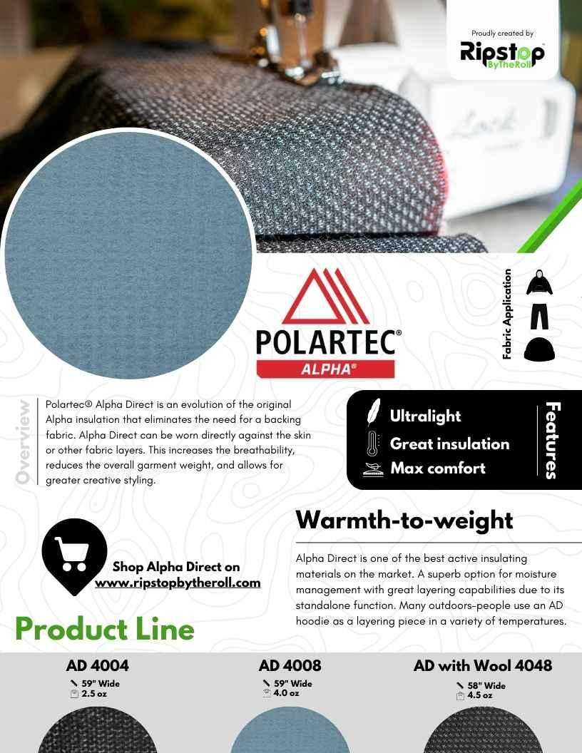 Alpha Direct Fabric Line