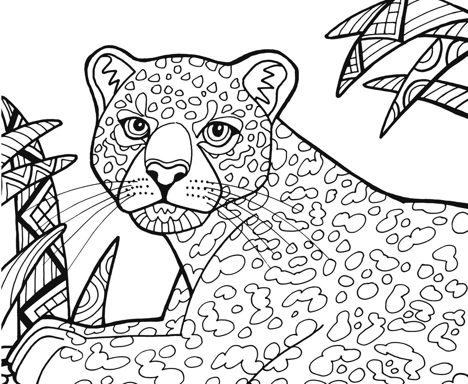 Freebie Friday 11-15-19 Cats, Kittens and Wildcats Coloring Page