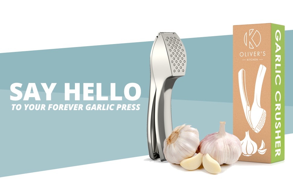 Say hello to your forever garlic press.