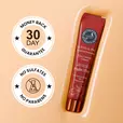 30-day money back guarantee, no sulfates, no parabens
