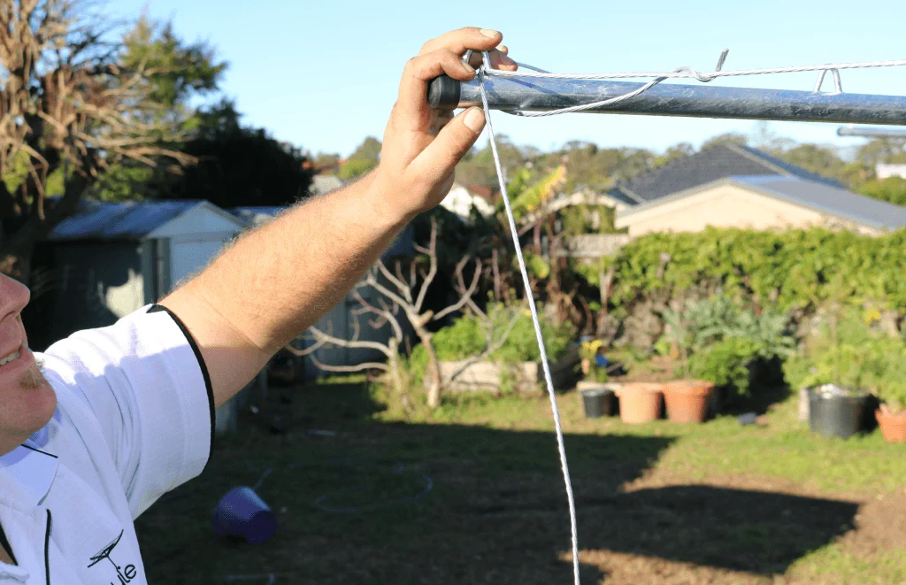 How to Restring Clothesline