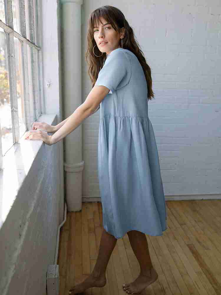 The Perfect Linen Dress - The Nico Dress Surf