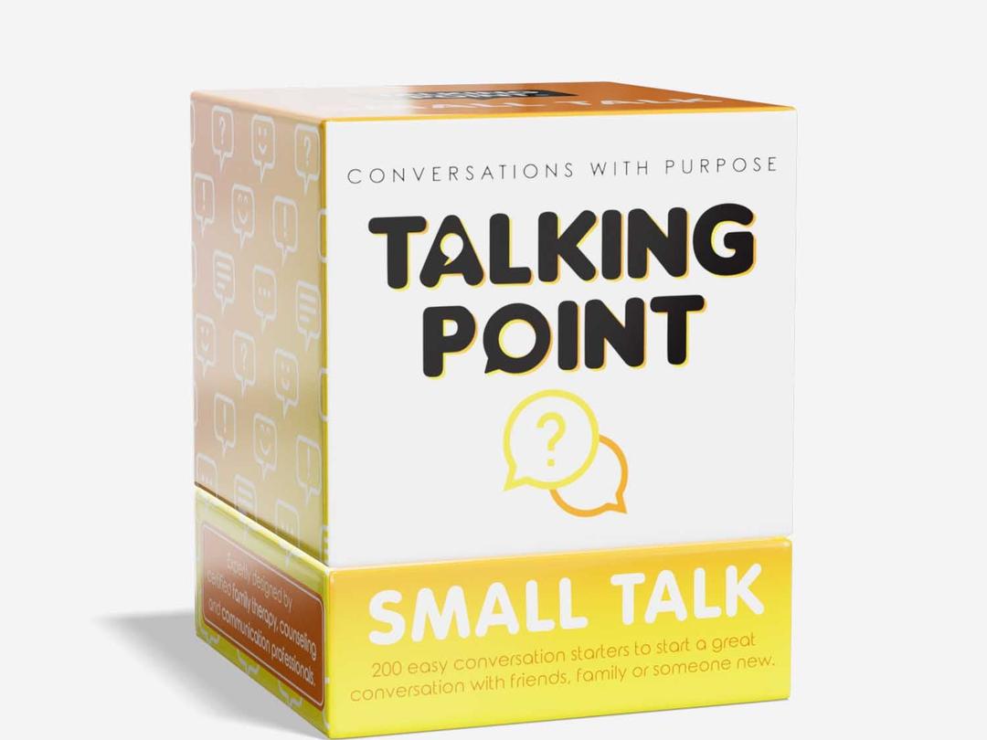 small talk pack conversation cards, talking point cards