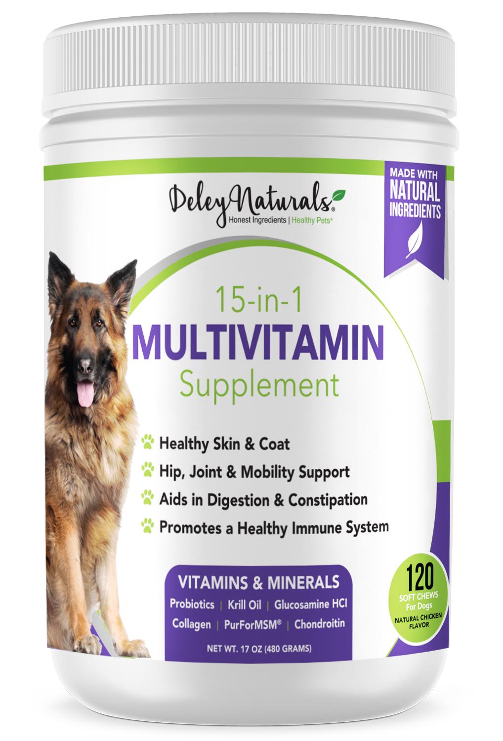 German shepherd outlet multivitamin