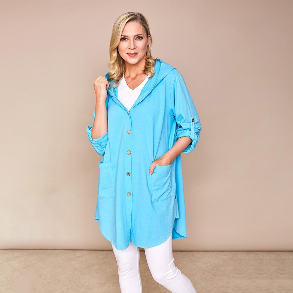 Nessa Hoody (Turquoise Blue)