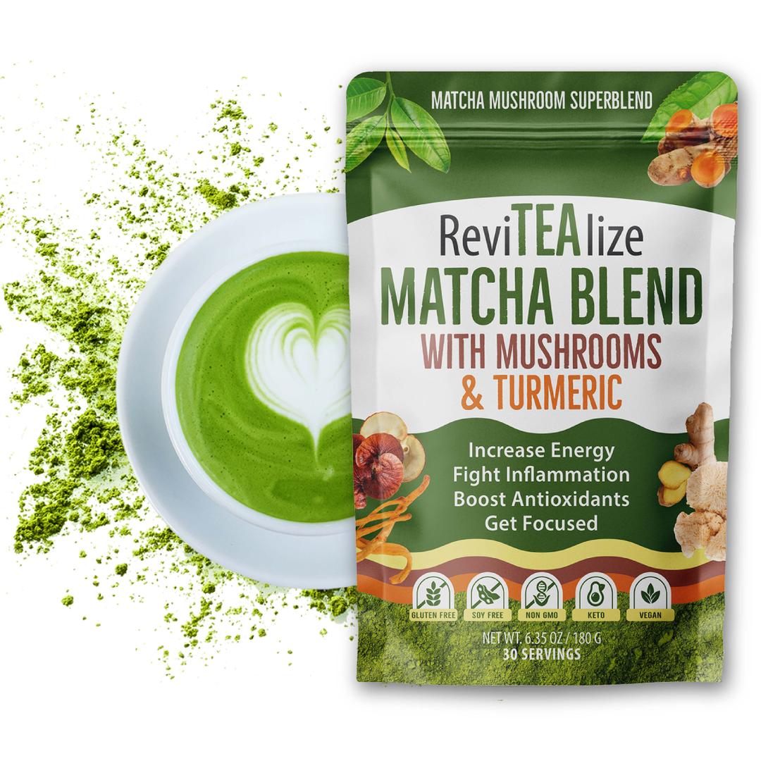 Matcha Mushroom Superfood Blend