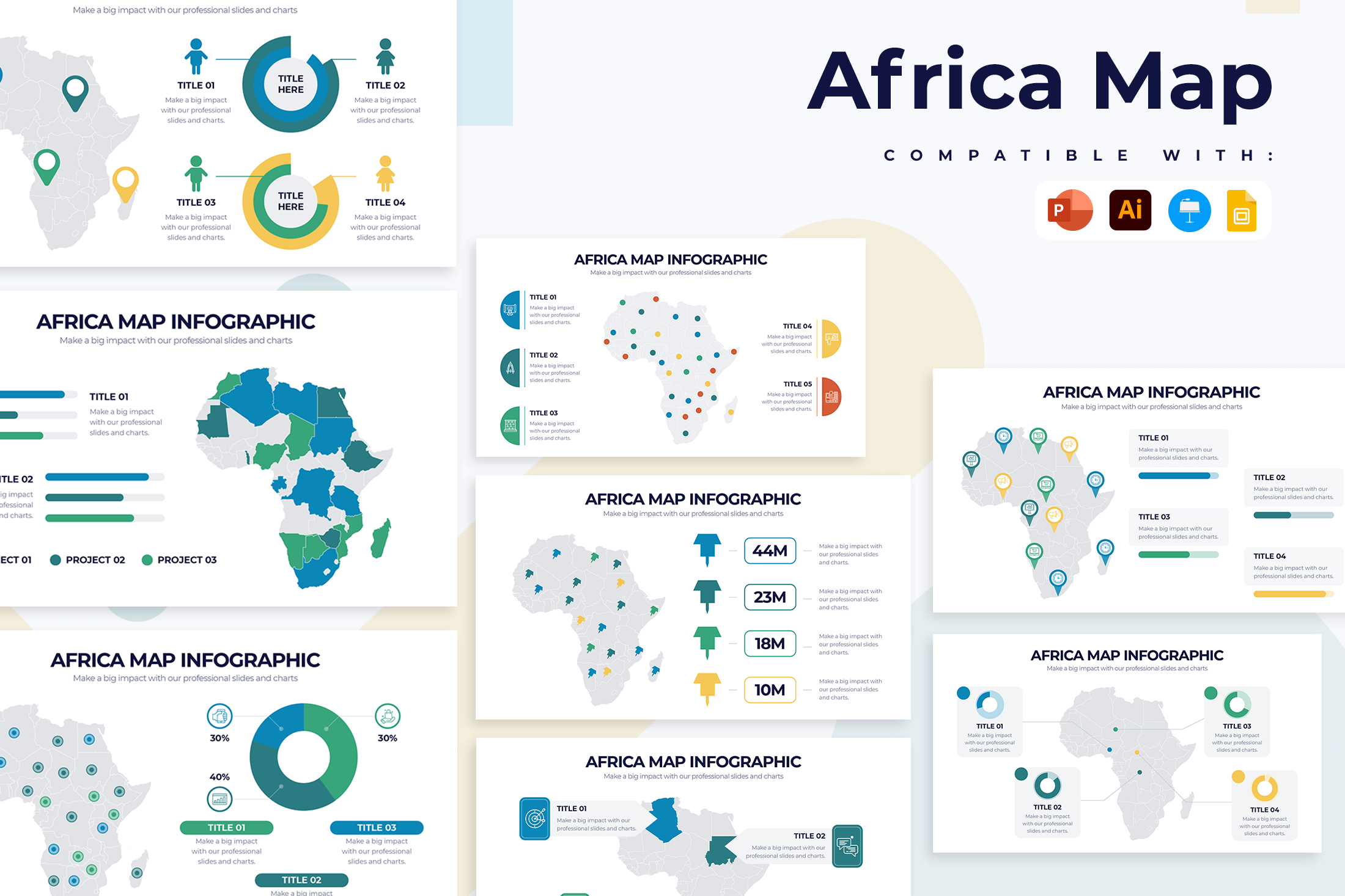 Summary PowerPoint Infographic Templates