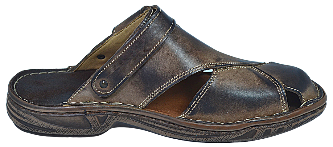 Liam - Mens leather & walking sandals - Reindeer Leather