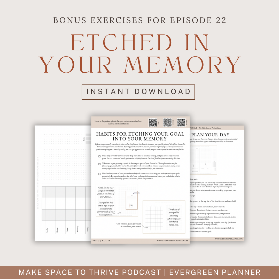 Bonus Exercises for Episode 18 - Rooted in Your Core Calling