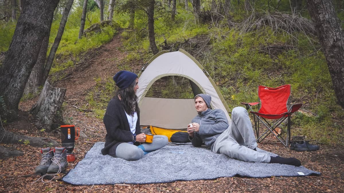 camping blanket for cold weather