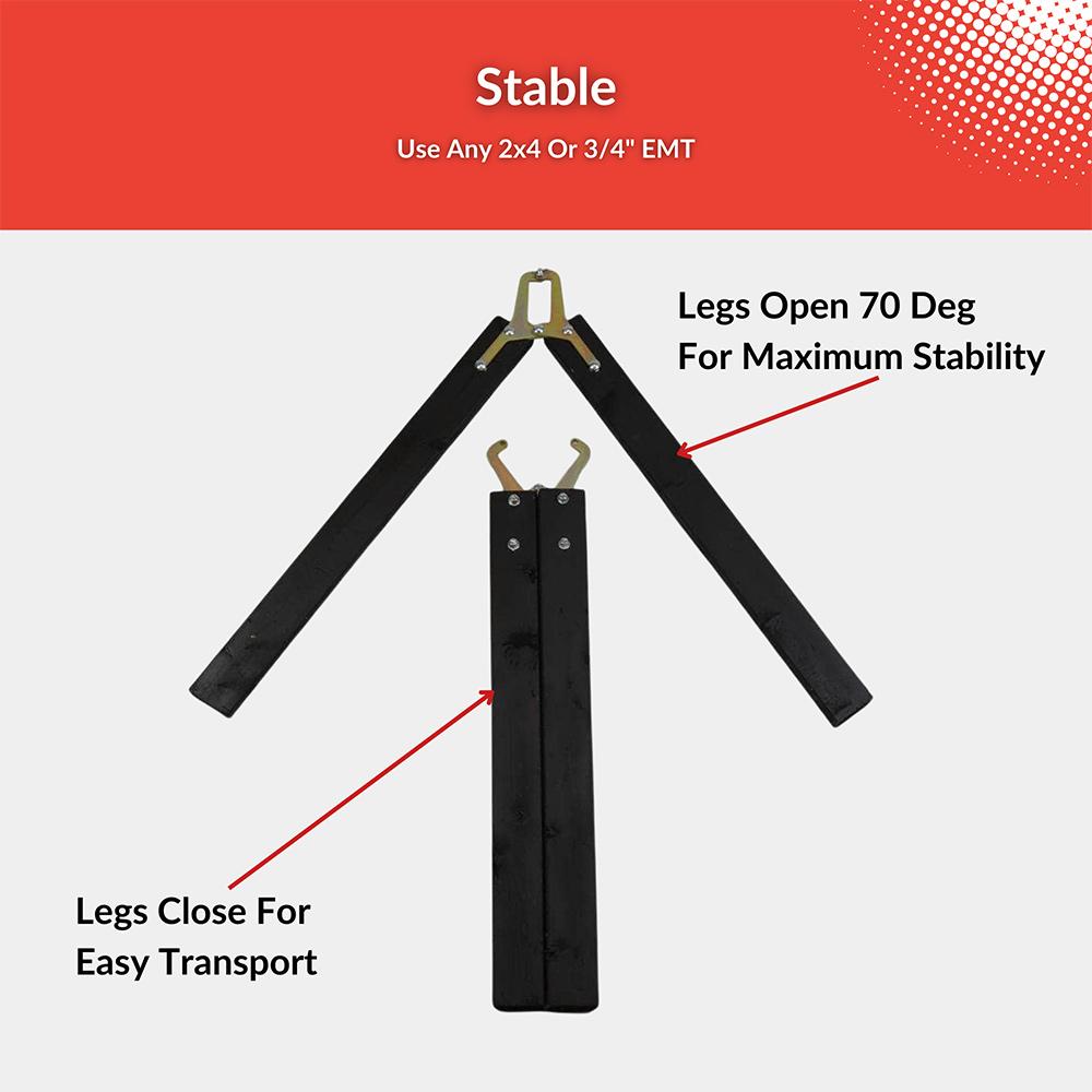 Folding Legs Steel Target Stand