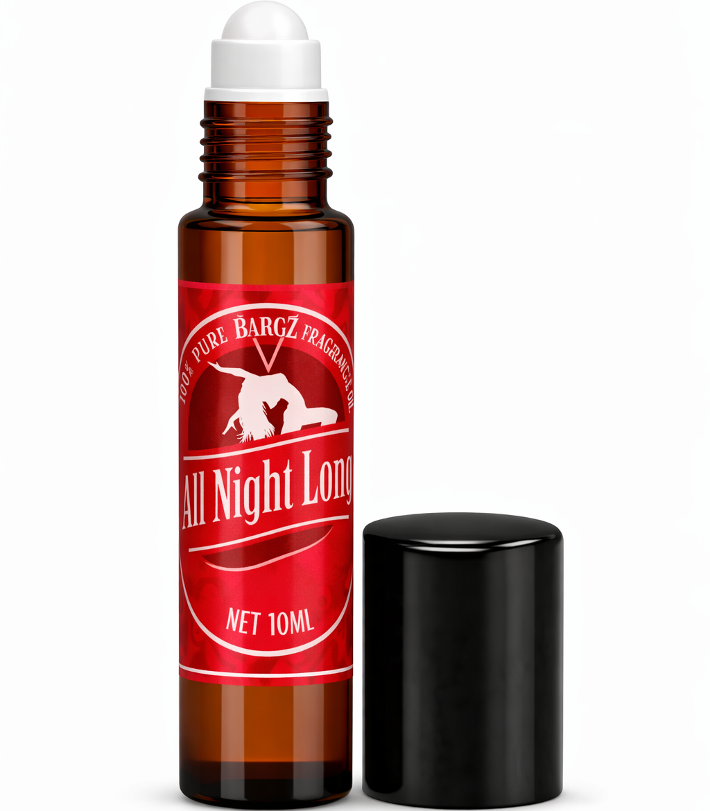 All Night Long Perfume Oil, Sweet And Evocative Fragrance 10ml (0.33oz) Roll on Bottle