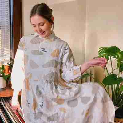 Ambassador Taylor | Nova Midi Dress in Caroline Print