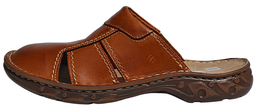 Jordan - Handmade Leather Clogs - Reindeer Leather