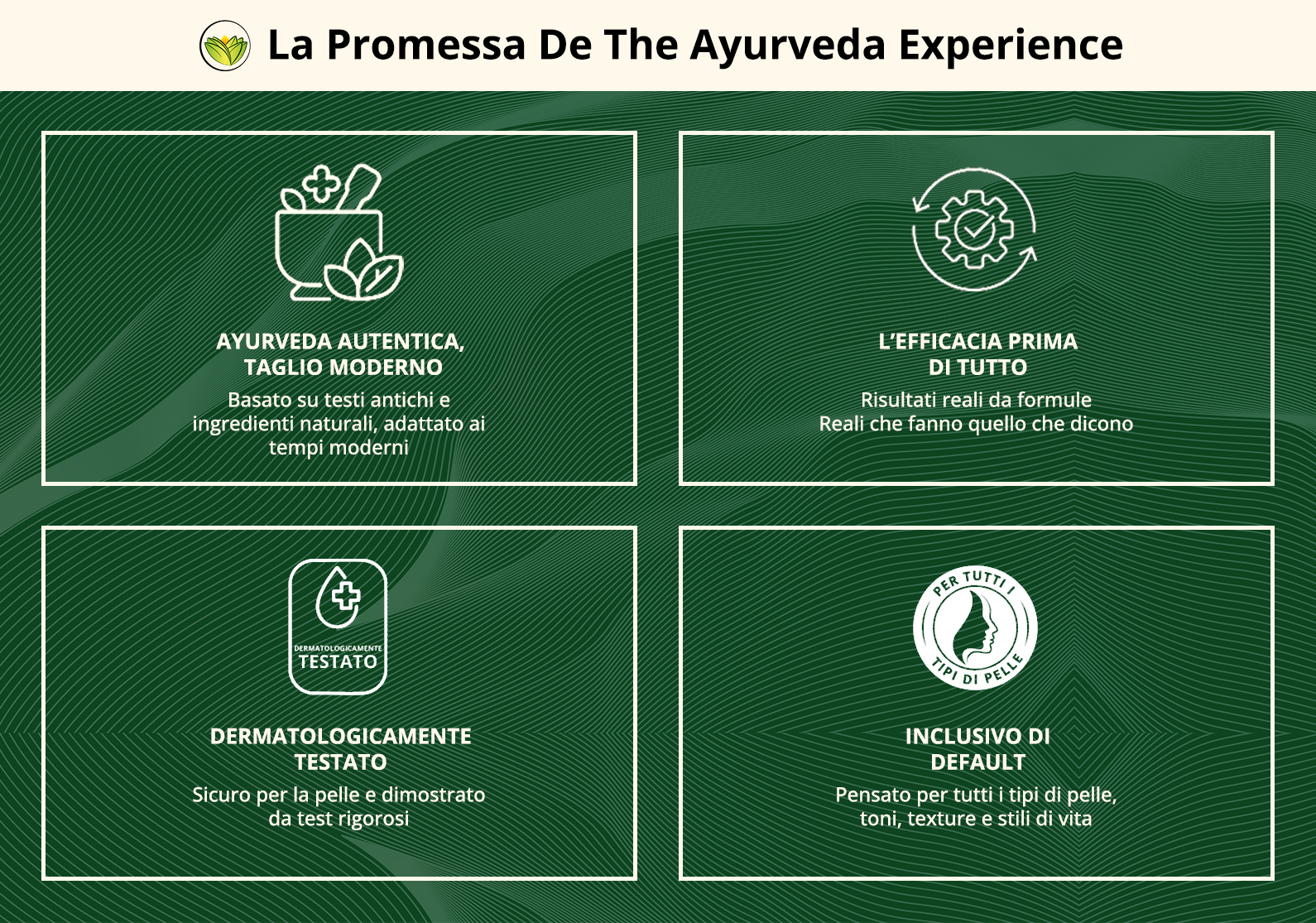 The Ayurveda Experience Promise - Desktop