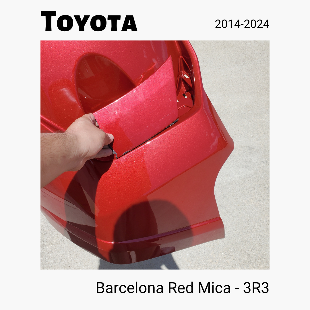 Toyota Barcelona Red Mica (3R3) - ReveMoto Custom Paint Match