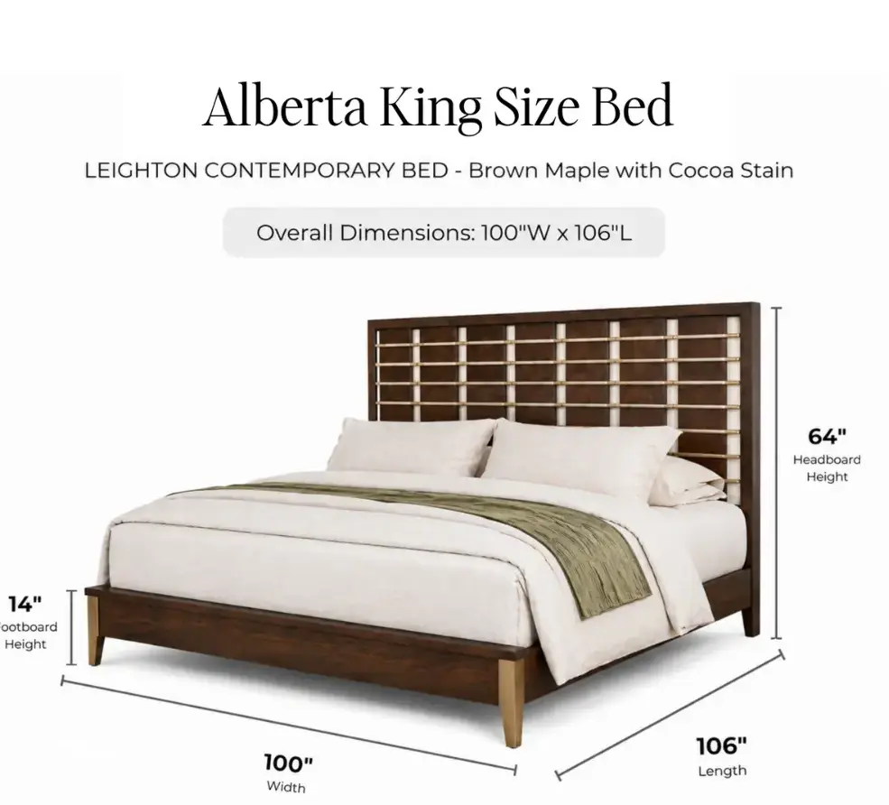 Leighton Contemporary Bed
