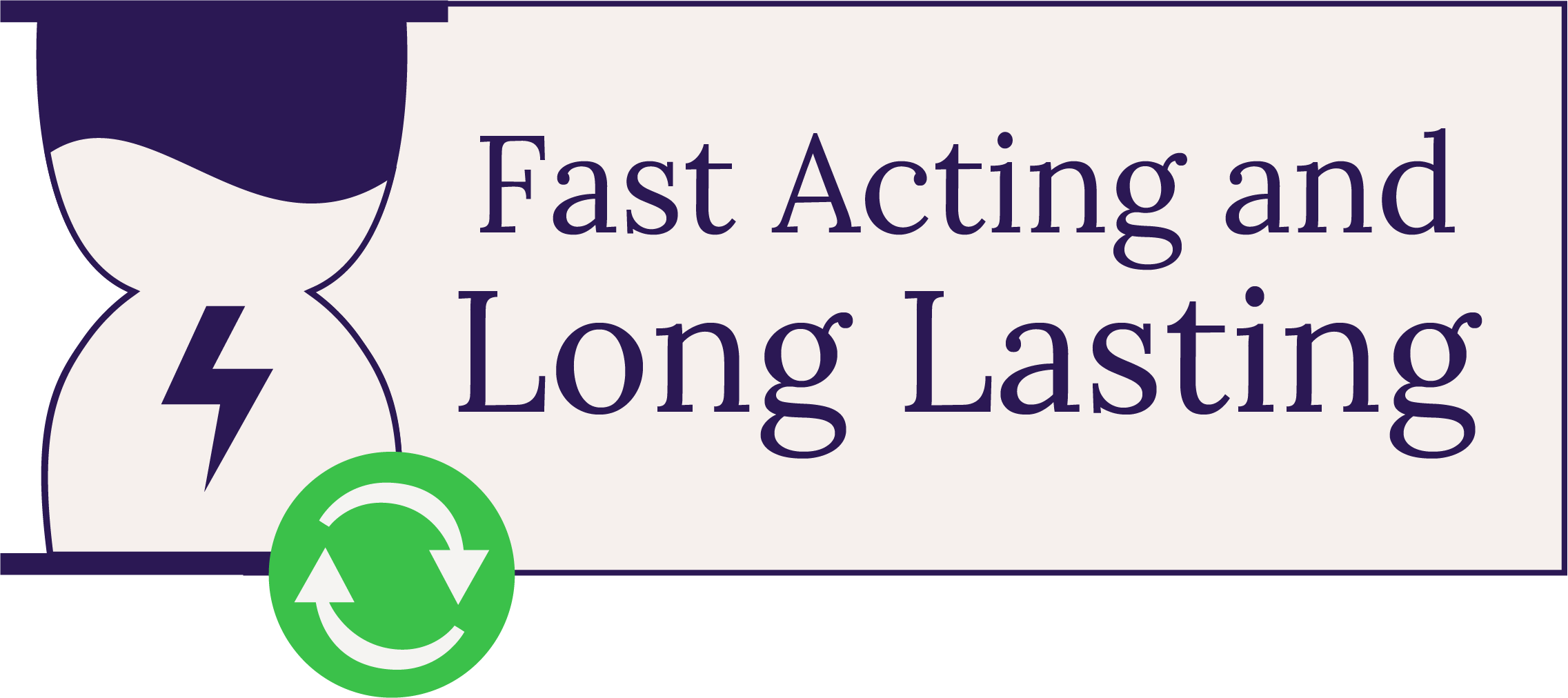 Fast Acting and Long Lasting