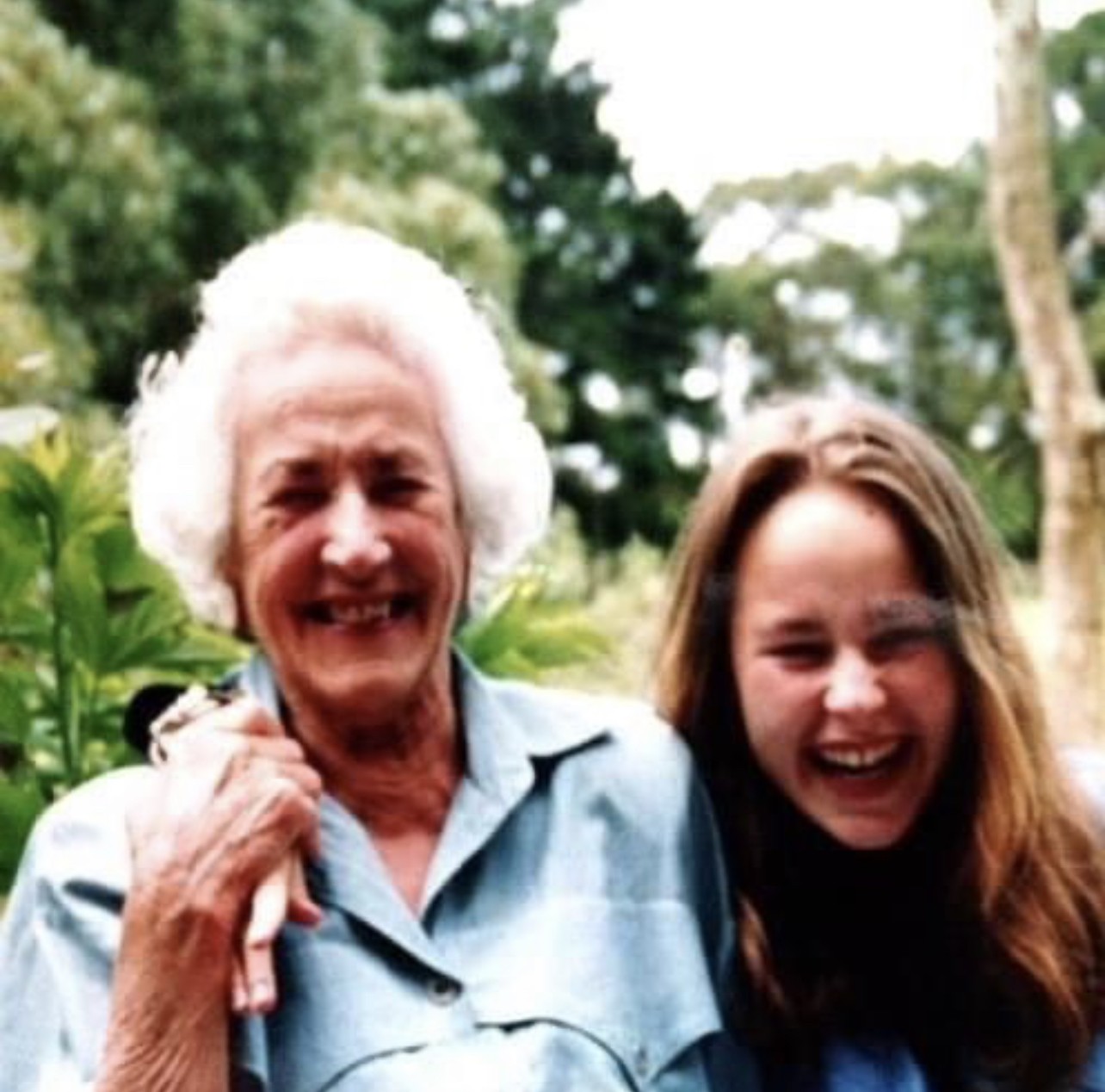 Me and Nana when I was about 12