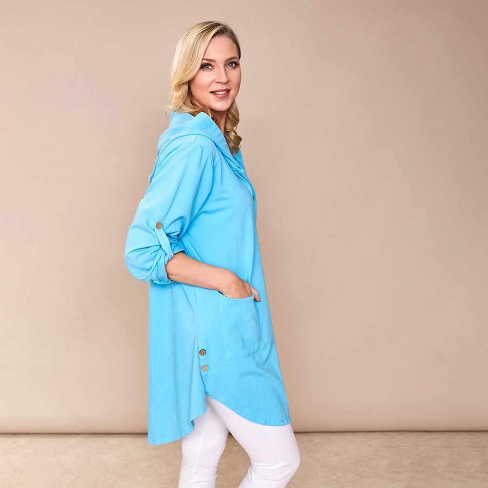 Nessa Hoody (Turquoise Blue)